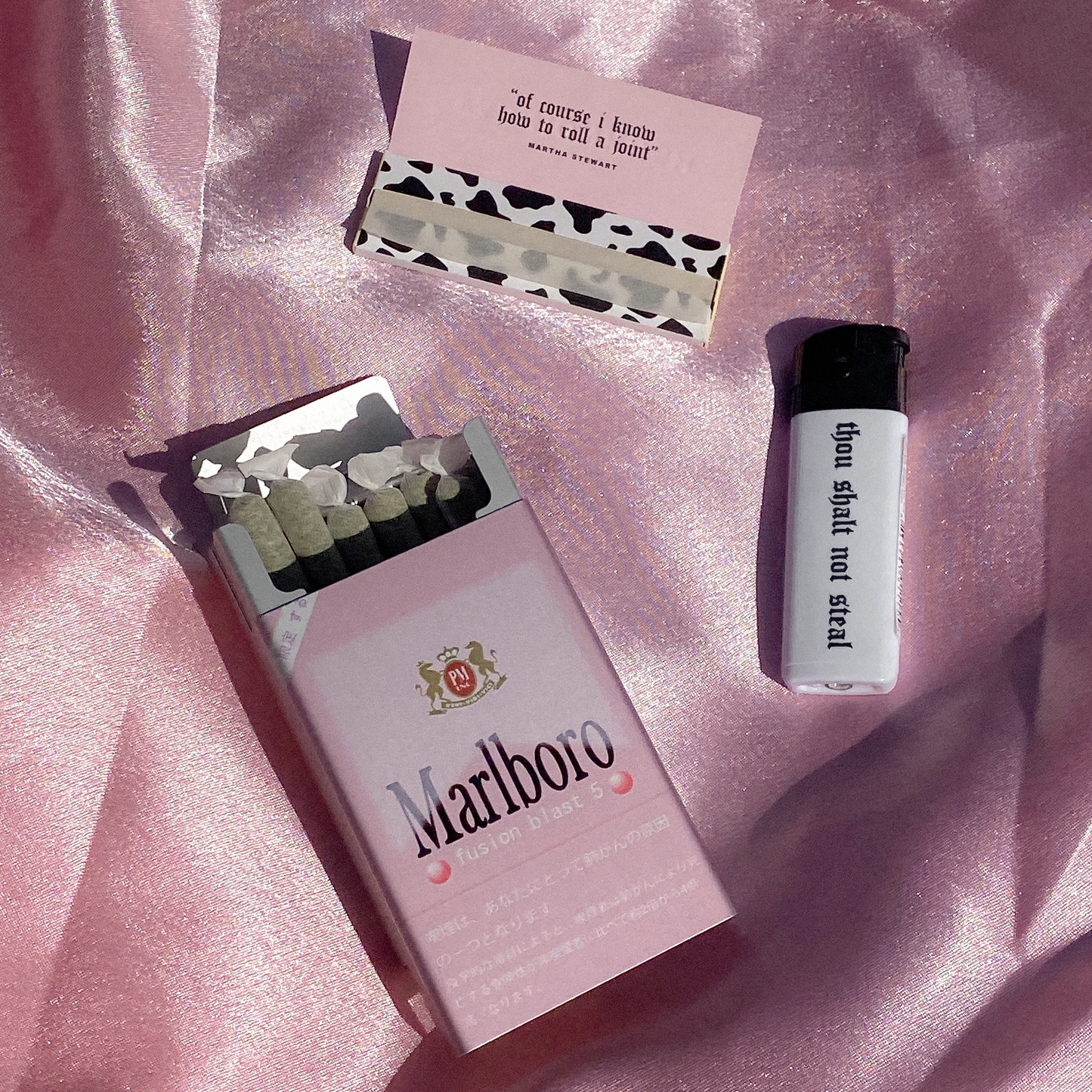 Pink Marlboro Joint Tin