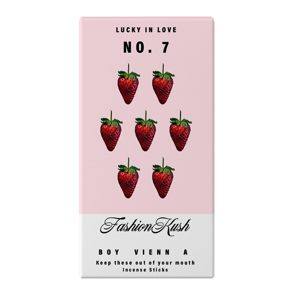 FashionKush x Boy Vienna No. 7 "Lucky in Love" Incense