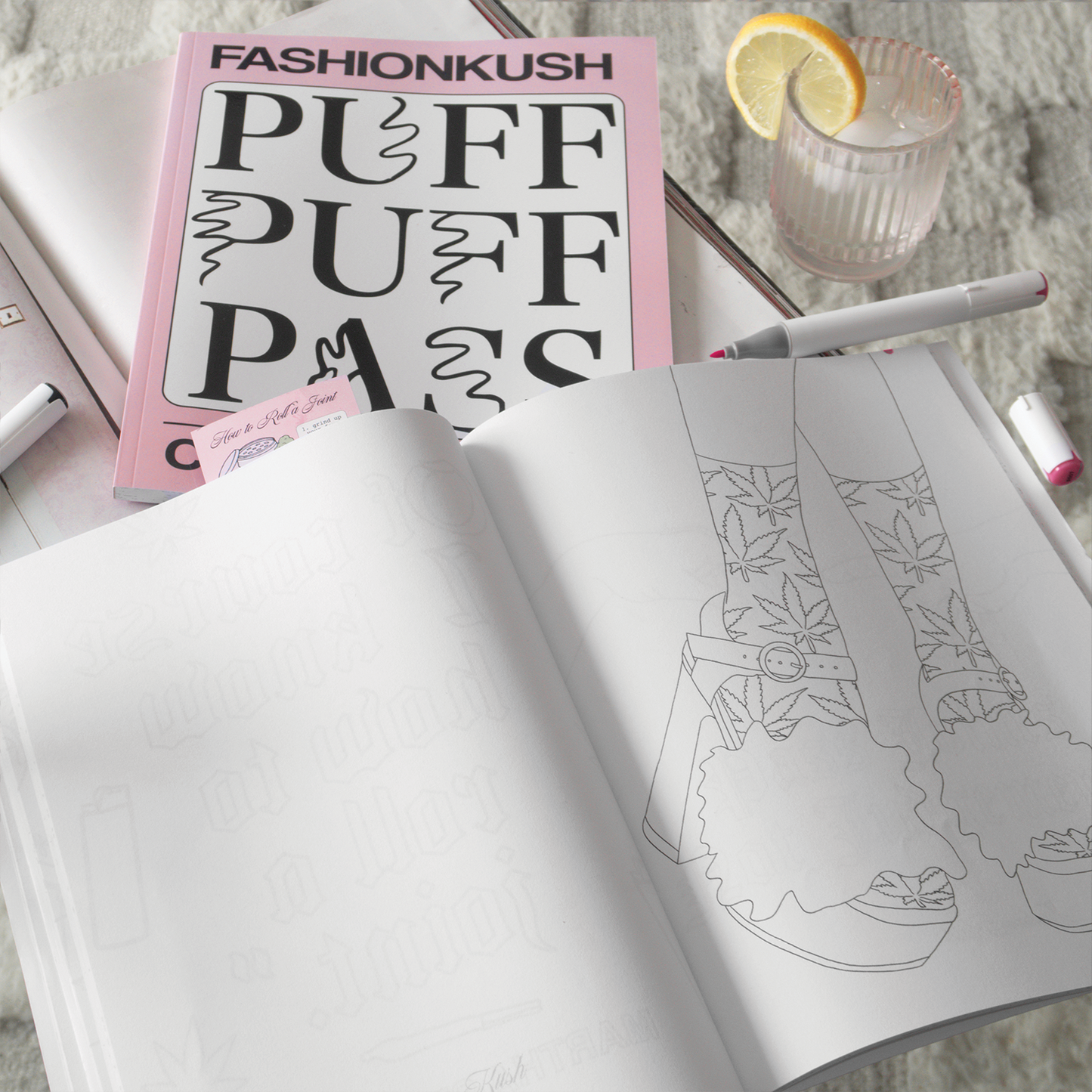 Puff Puff Pass The Coloring Book