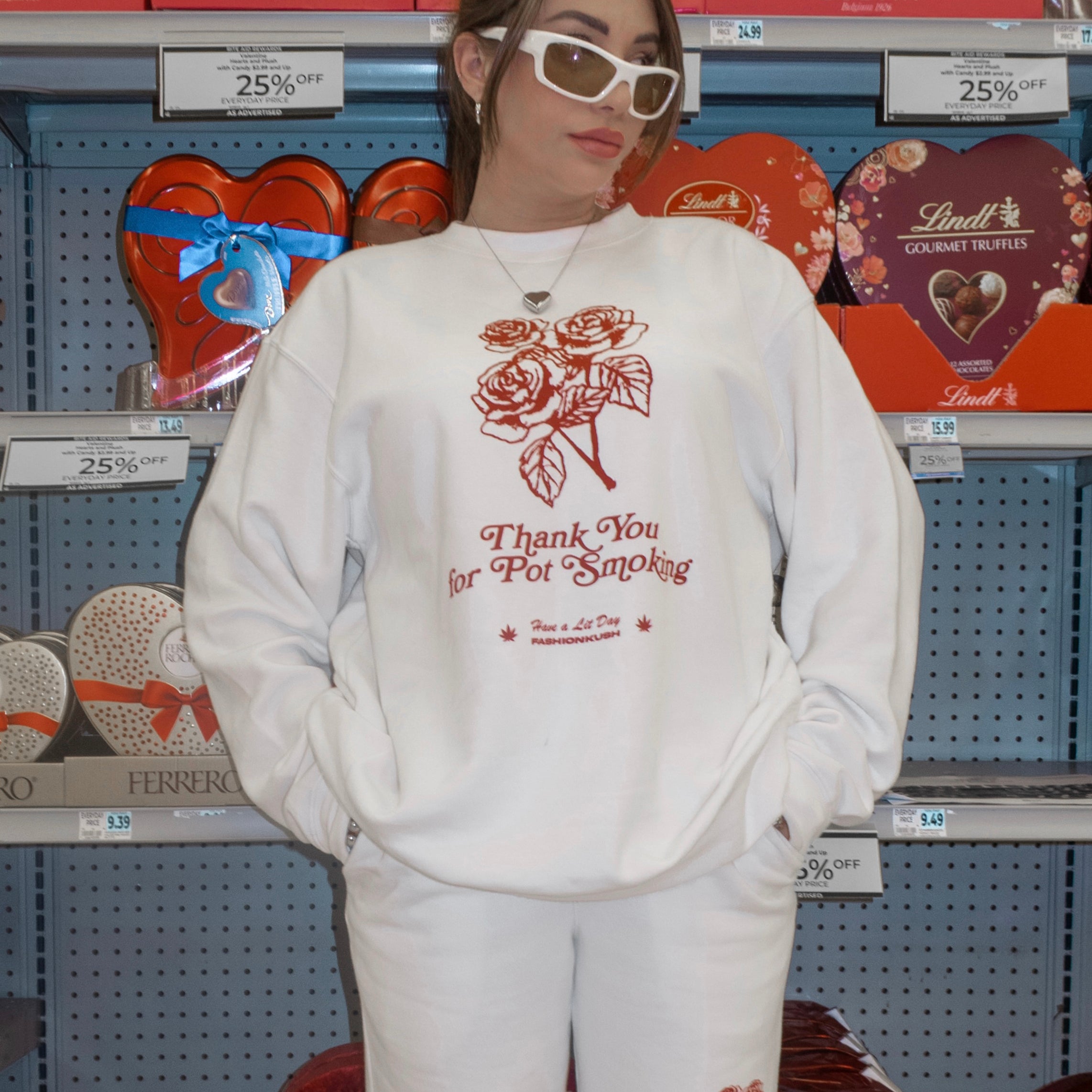 Cloud butterfly crewneck clearance